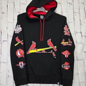 Fanatics St Louis Cardinals‎ Black Hoodie Youth Size S National League Baseball